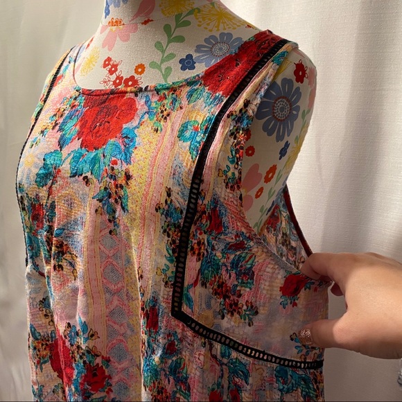 MINK PINK Floral Print Tunic Dress - Picture 5 of 5